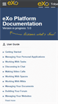 Mobile Screenshot of docs.exoplatform.org